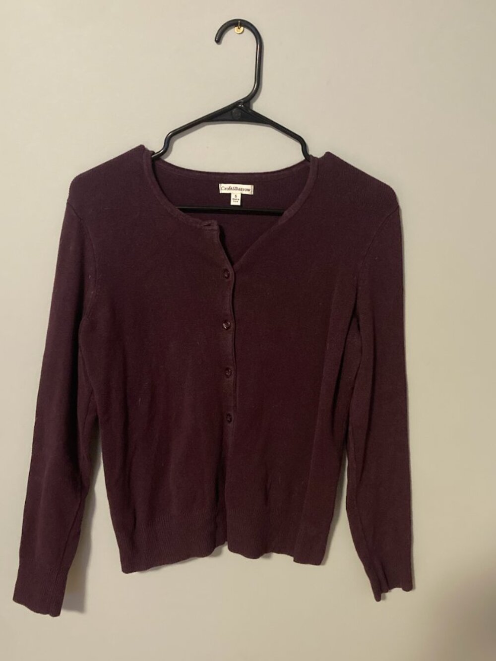 Deep Purple Cardigan size S